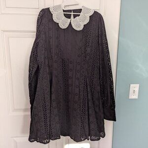 Black Milk brocade dress